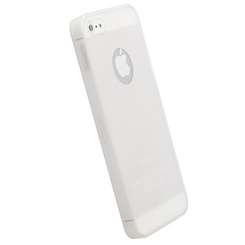 Apple iPhone 5 Krusell ultra thin back case cover white maks