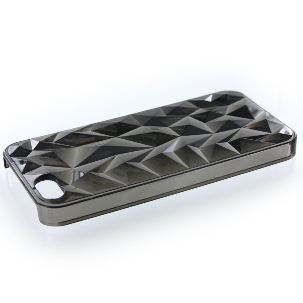 Apple iPhone 5 Luxury Diamond Case Cover Crystal Black maks