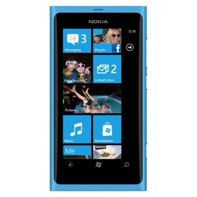 Nokia 800 Lumia cyan