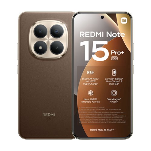 Xiaomi Redmi Note 15 Pro+  DS 8gbram 256gb - Mocha Brown