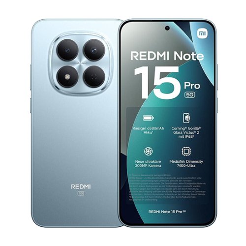 Xiaomi Redmi Note 15 Pro  DS 8gbram 512gb - Glacier Blue