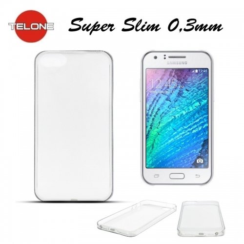 Telone Ultra Slim 0.3mm Back Case Samsung J320F Galaxy J3 super plāns telefona apvalks Caurspīdīgs