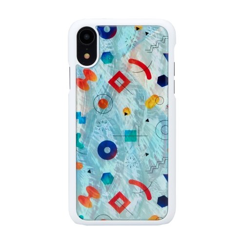 Apple iKins SmartPhone case iPhone XR poppin rock white