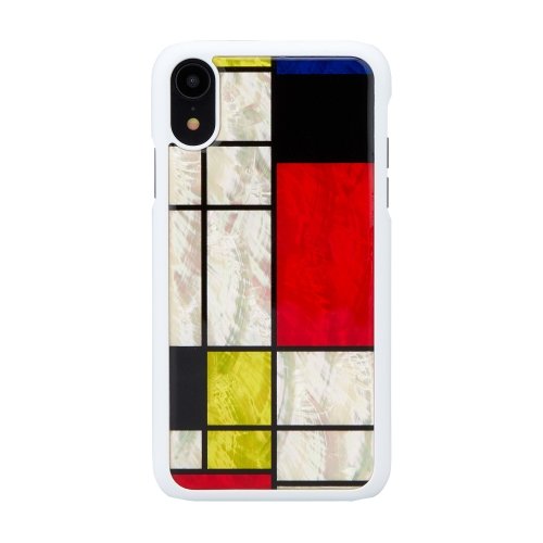Apple iKins SmartPhone case iPhone XR mondrian white