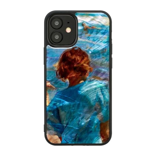 Ikins case for Apple iPhone 12 mini children on the beach