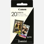 Biroja piederumi Canon 20 sheets ZP-2030 Photo Paper, White, 5 x 7.6 cm