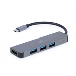 Gembird I/O ADAPTER USB-C TO HDMI/USB3/2IN1 A-CM-COMBO2-01