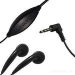 Headphones Alcatel Stereo Headset  3.5" black, bulk