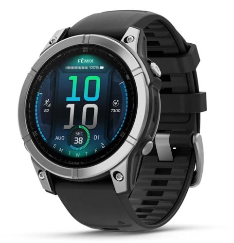 Garmin SMARTWATCH FENIX E/STEEL/BLCK 010-03025-00