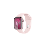 Apple Watch Series 9 GPS 41mm Pink Aluminium Case with Sport Band M/L - Light Pink