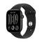 Apple Watch Series 12 (2026) GPS 42mm Black Aluminium Case with Black Sport Band S/M - Black