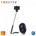 Forever MP-200 Bluetooth Selfie Stick 95cm - Universāla stiprinājuma statīvs ar atsevišķu Pulti