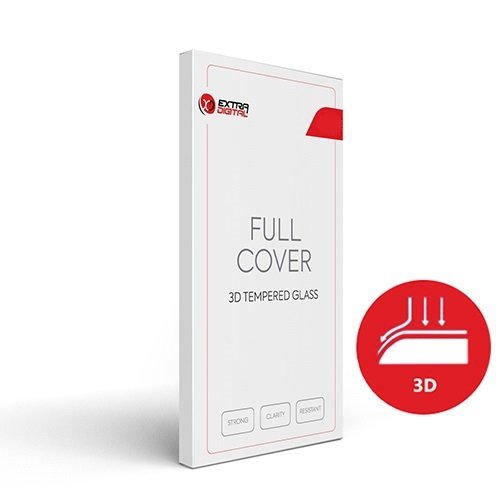 Extra digital Tempered Glass Screen Protector XIAOMI MI 12T Pro (3D, black)