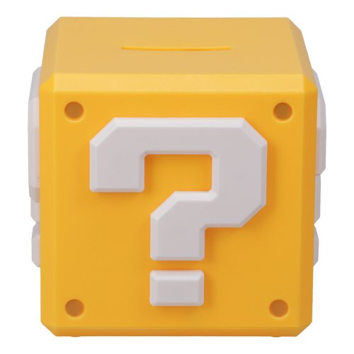 Paladone Super Mario Question Block Money Box