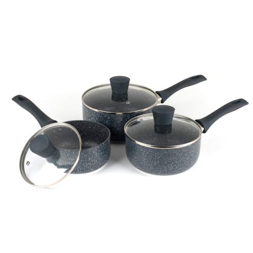 Russell hobbs RH00847EU7 Nightfall Stone 3-Piece Saucepan Set
