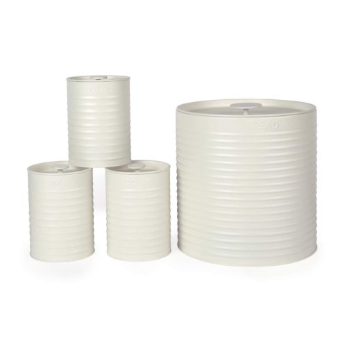 Russell hobbs RH03270CEU7 Ribbed 4-Piece Countertop Set - Cream