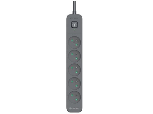 Tracer 47023 Zebra mobile ready 1.5m (5 outlets + 2USB 2,1A)