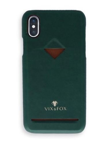 Vixfox Card Slot Back Shell for Iphone XSMAX forest green