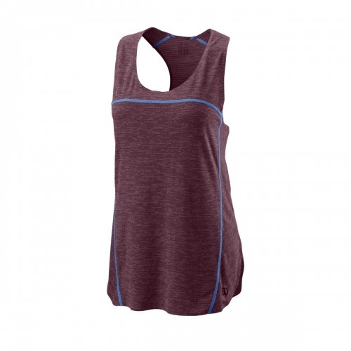 Wilson women apparel W KAOS MIRAGE TANK  Fig / Peri