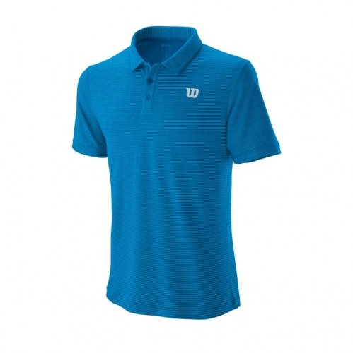Wilson men apparel M TRAINING POLO IMPERIAL BLUE