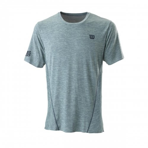 Wilson men apparel M KAOS&trade; MIRAGE CREW Outer Space / Neo-Mint