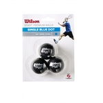 Wilson squash WILSON skvoša bumbiņas STAFF Iepakojumā 3 gb. - blue dot