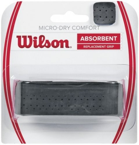 Wilson gripi CUSHION AIRE CLASSIC PERFORATED GRIPS melns