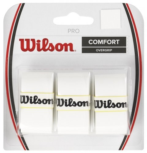 Wilson gripi PRO OVERGRIP balts 3gb./iep.