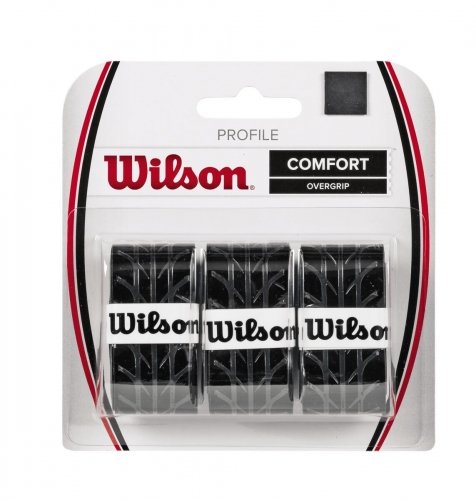 Wilson gripi new WILSON PROFILE OVERGRIP melns 3gb./iep.