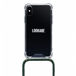 Lookabe necklace iPhone X/Xs gold green loo013