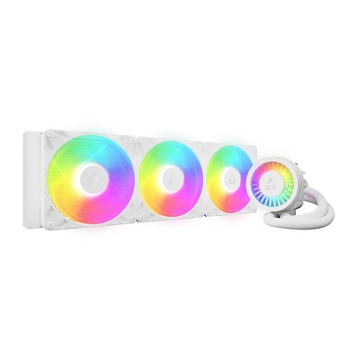 Arctic gmbh ARCTIC Liquid Freezer III Pro 420 A-RGB CPU Cooler, White