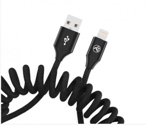 Tellur Data Cable Extendable USB to Lightning 3A 1.8m Black