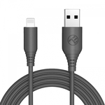 Tellur Silicone USB to Lightning Cable 1m Black