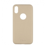 Tellur Cover Slim Synthetic Leather for iPhone X/XS gold