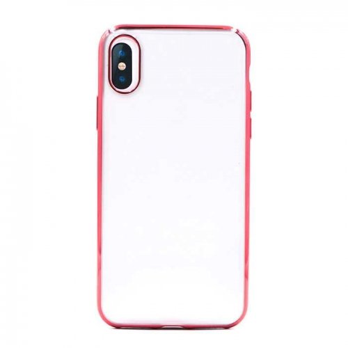 Apple Devia Glitter soft case (TPU) iPhone XS/X(5.8) red