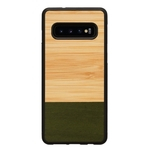 Samsung MAN&WOOD SmartPhone case Galaxy S10 bamboo forest black