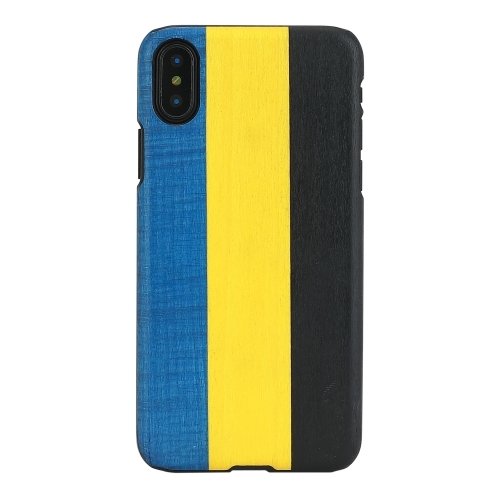 Apple MAN&amp;WOOD SmartPhone case iPhone X/XS dandy blue black