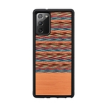 Man&wood MAN&WOOD case for Galaxy Note 20 browny check black