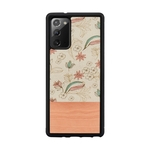 Man&wood MAN&WOOD case for Galaxy Note 20 pink flower black