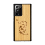 Man&wood MAN&WOOD case for Galaxy Note 20 Ultra cat with fish