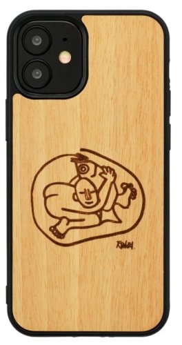 Man&amp;wood MAN&amp;WOOD case for iPhone 12 mini child with fish