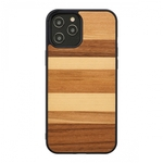 Man&wood MAN&WOOD case for iPhone 12/12 Pro sabbia black