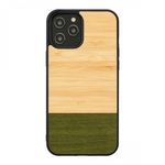 Man&wood MAN&WOOD case for iPhone 12/12 Pro bamboo forest black