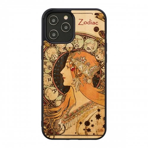 Man&wood MAN&WOOD case for iPhone 12/12 Pro zodiac black