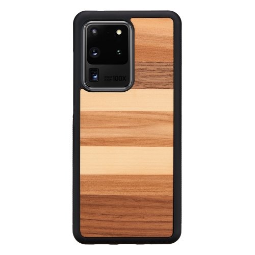 Man&amp;wood MAN&amp;WOOD case for Galaxy S20 Ultra sabbia black
