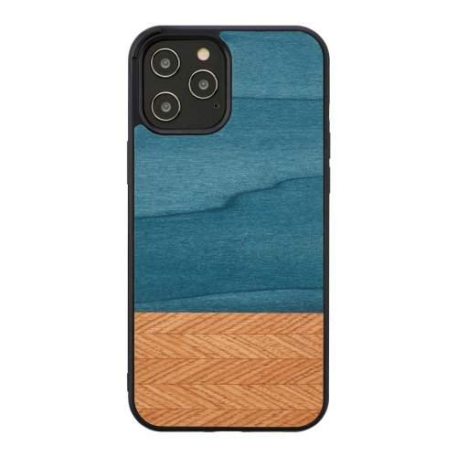 Man&amp;wood MAN&amp;WOOD case for iPhone 12 Pro Max denim black