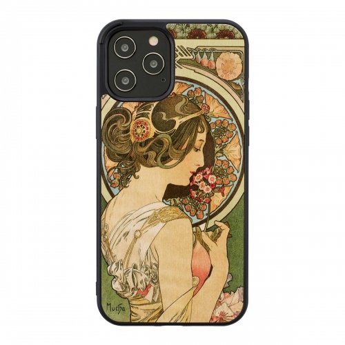 Man&amp;wood MAN&amp;WOOD case for iPhone 12 Pro Max primrose black