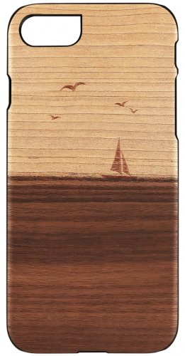 Man&wood MAN&WOOD case for iPhone 7/8 mare black
