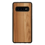 Man&wood MAN&WOOD SmartPhone case Galaxy S10 cappuccino black