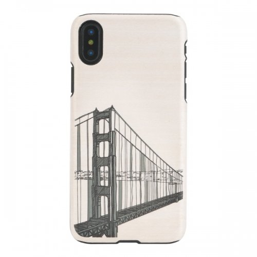 Man&wood MAN&WOOD SmartPhone case iPhone X/XS hand bridge black